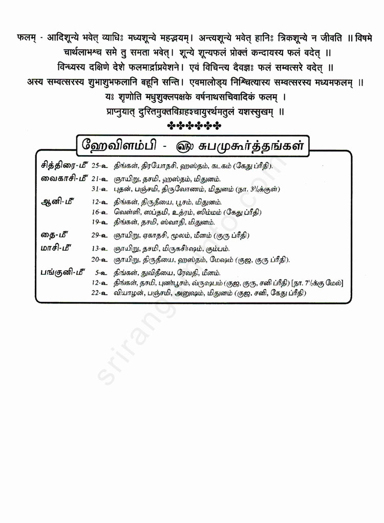 Panchangam